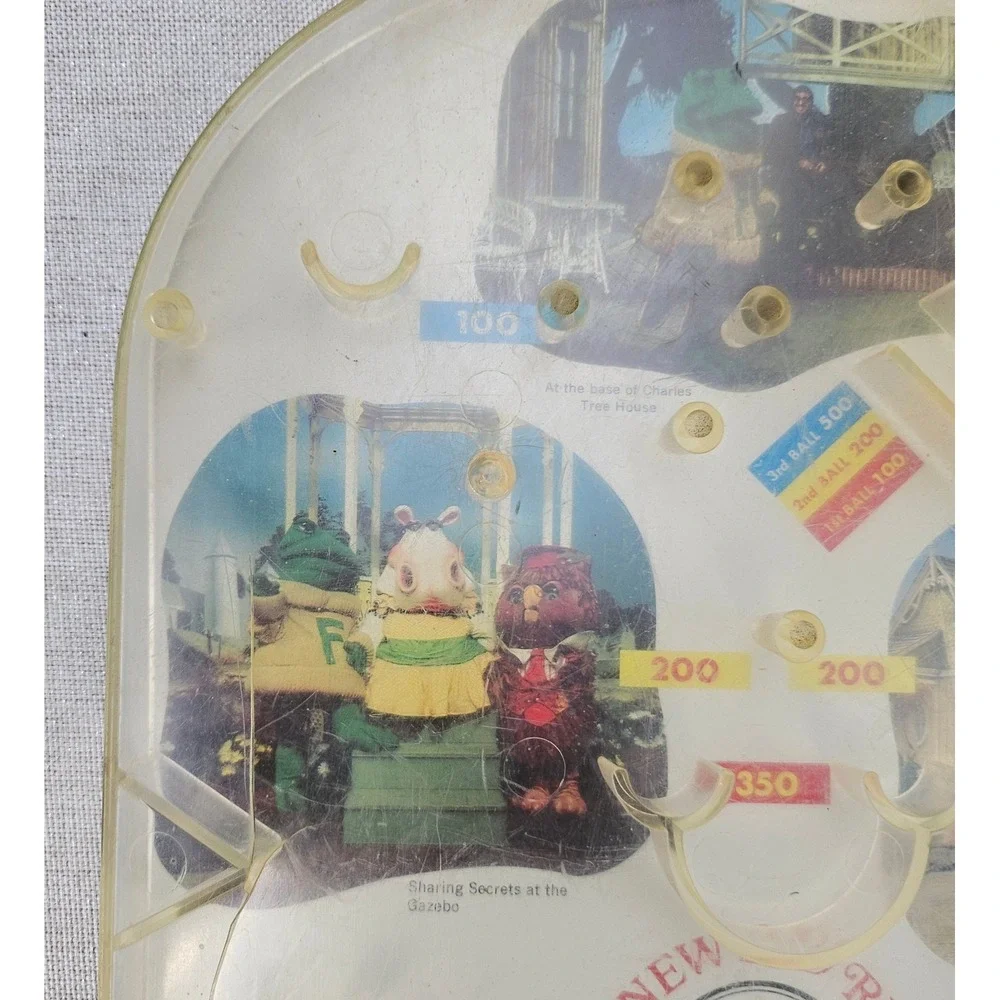 Wolverine Toy New Zoo Revue Pinball Game Kids OS Green Vintage 1970s No 154 USA